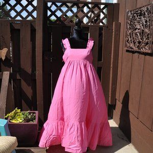Free People Pink Maxi Dress